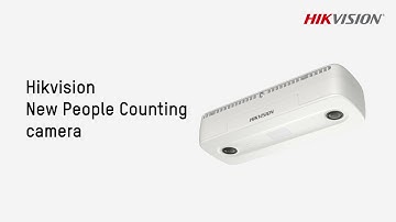 Hikvision New People Counting Camera Performance Demo