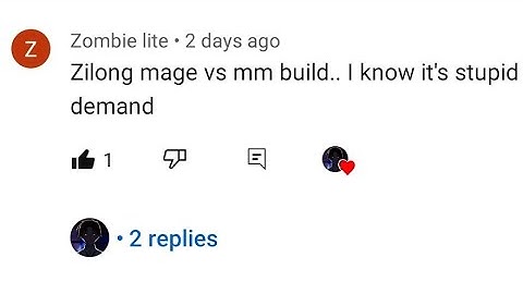 FIGHTER VS MAGE BUILD ZILONG