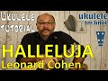 HALLELUJA (Leonard Cohen) - Ukulele leicht gemacht (Tutorial auf Deutsch)