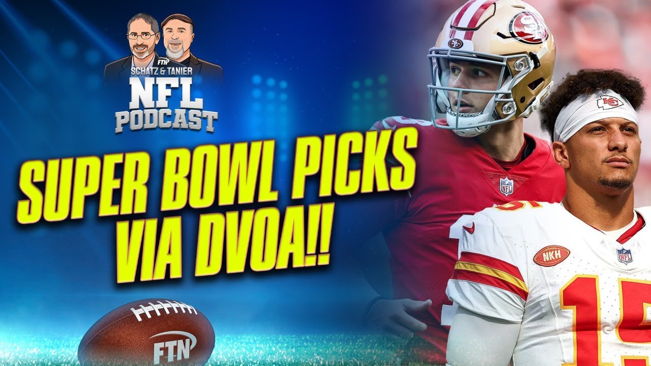 Super Bowl Preview w/ Aaron Schatz & Mike Tanier!! NFL Predictions DVOA