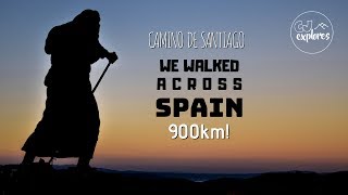 900km in 3 minutes | Camino de Santiago - Frances Route