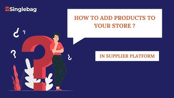 How to add products to your Supplier platform?