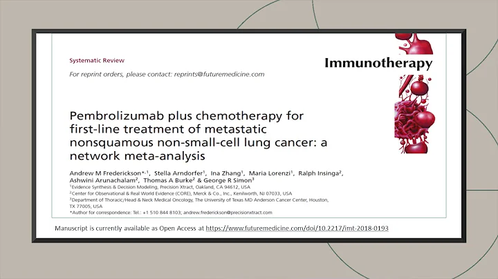 Network Meta-Analysis of 1L Treatments for NSCLC