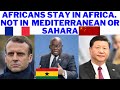 Ghana's Nana Addo Akufo DISAGREED With Emmanuel Macron, No More Business As Usual on Africa Contine.