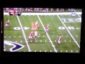 Kenny Bell massive hit on Wisconsin player