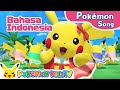 Pi-Pi-Pi-Pi☆Pikachu! (Indonesian ver.) | Pokémon Song | Original Kids Song | Pokémon Kids TV