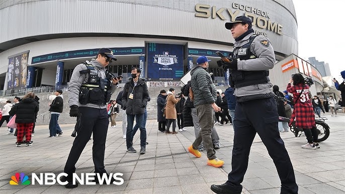 Dodgers And Padres Play In Mlb Opener In Seoul Amid Security Scare