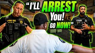 Law School Security MELTDOWN & Cops THREATEN Journalist with ARREST!!