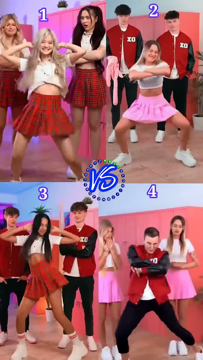 Who is best??💃|| Kika Kim,Bad Barbie or Alisha and Maks nemcev|| Tiktok dance challenge status||