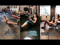 Taylor Hill workout | Instagram Story | November 3, 2018 #TaylorHill