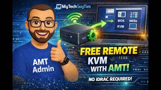 Turn Micro PC into a Free Remote iDRAC/IPMI — Intel AMT + MeshCommander KVM