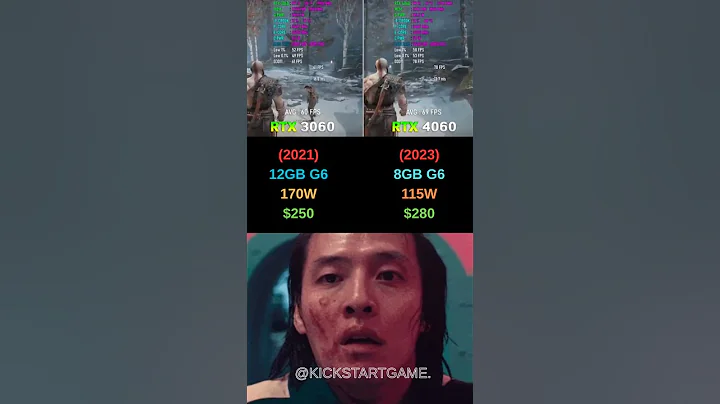 RTX 4060 vs RTX 3060 – FPS Comparison 🔥