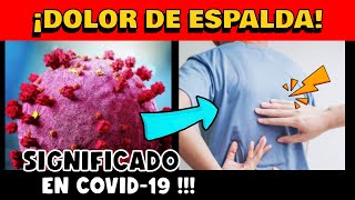 ¡ALERTA! CIENTÍFICOS REVELAN EL SIGNIFICADO DE DOLOR DE ESPALDA EN COVID-19 screenshot 5