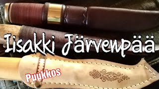 Iisakki Järvenpää, traditional Finnish puukkos.