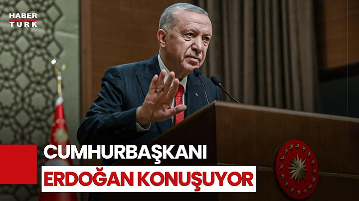 Cumhurbaşkanı Erdoğan, İslam İşbirliği Teşkilatı Toplantısı'nda konuşuyor