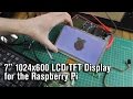 7 Inch 1024*600 LCD Touch Screen for the Raspberry Pi