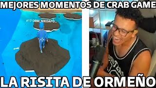 Mejores momentos de Crab Game con seguidores y la famosa risita de Ormeño