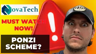 NOVATECH FX-Ponzi SCAM?? EVERYTHING YOU NEED TO KNOW - PRESENTATION & MY EARNINGS MUST WATCH NOW👈👀‼️