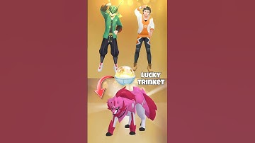 Using New Lucky Trinket Item For✨️Lucky Trade in #pokemongo #shorts