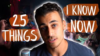 25 THINGS I WISH I KNEW AS A FRESHMAN IN COLLEGE