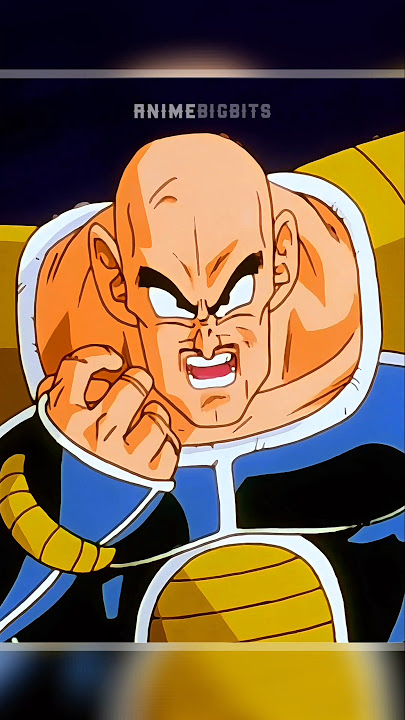 Nappa Tries to Attack Frieza!