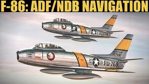F-86F Sabre: ADF(NDB) Navigation & IFR Landing Tutorial | DCS WORLD
