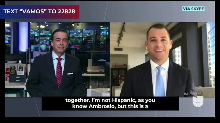 John Pence & Ambrosio from Univision Miami