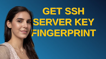 Unix: Get SSH server key fingerprint