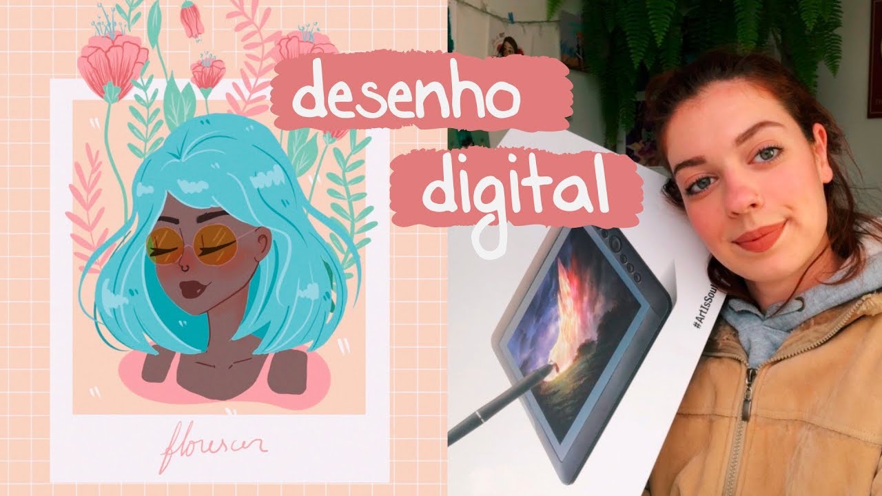 Mesas digitalizadoras e blocos de desenho. Desenvolva suas