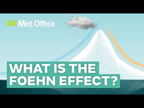 Video: Odakle potječe foehn vjetar?