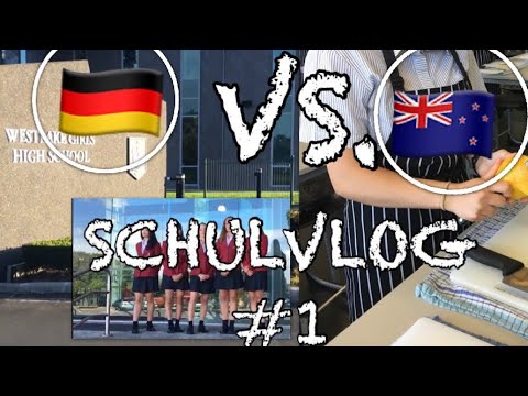 DEUTSCHE VS. NEUSEELAND SCHULE?? // Schulvlog#1 // |Sopl