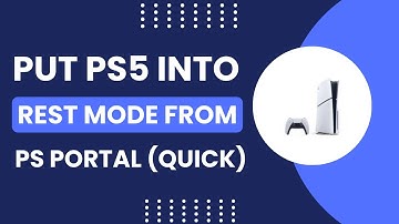Put PS5 Into Rest Mode From PS Portal [How to]