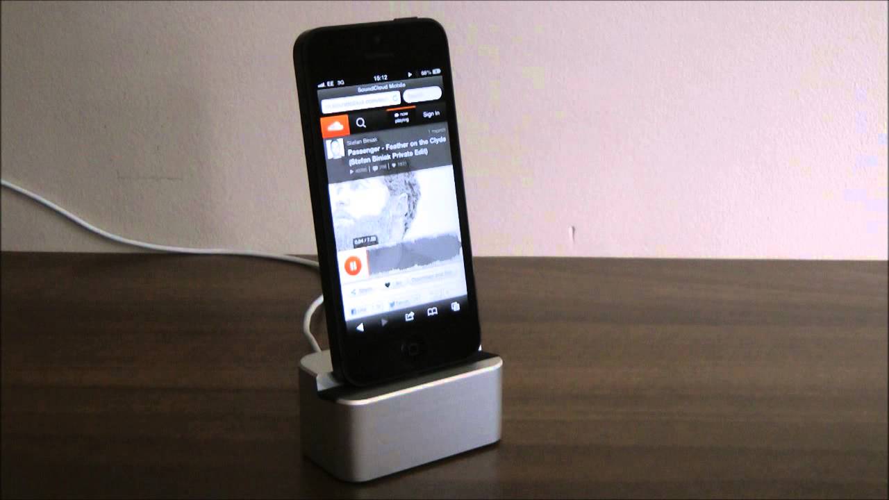 MiDock - iPhone 5 Dock - Sounds Good! - YouTube