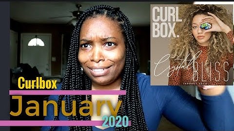 Curlbox: January 2020 (Unboxing)