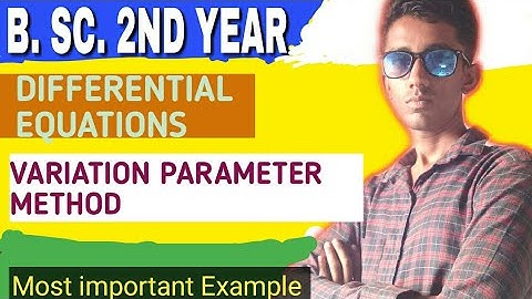 Bsc 2nd year maths l Differential Equation l Unit 04 l Shekhawati &Rajasthan University