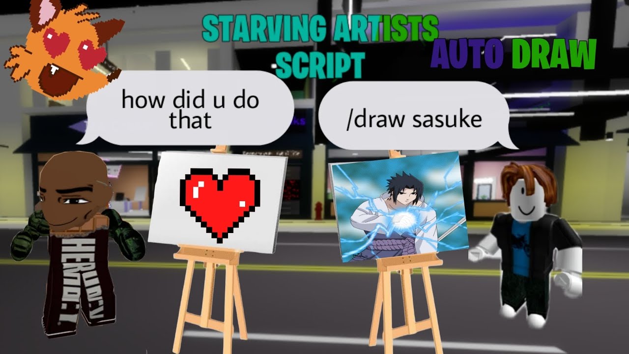 Starving Artists, Auto Draw Script