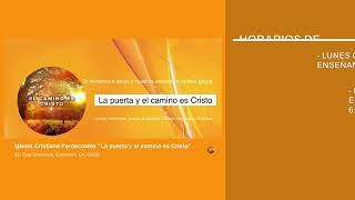 Culto de varones - La puerta y el camino es Cristo