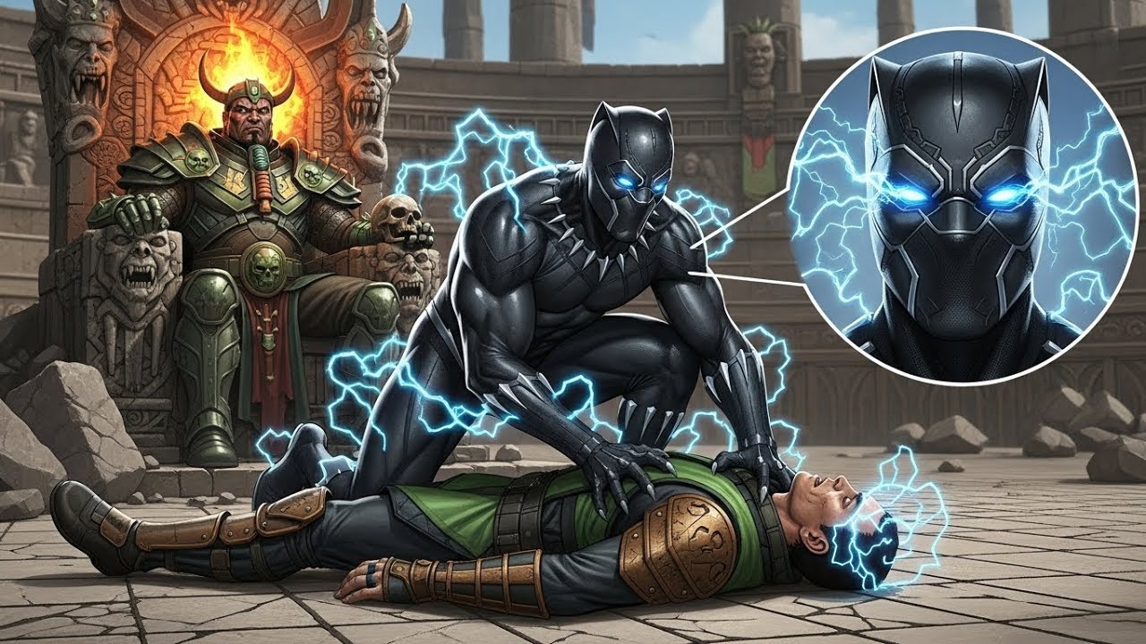What If Black Panther Landed in Mortal Kombat?