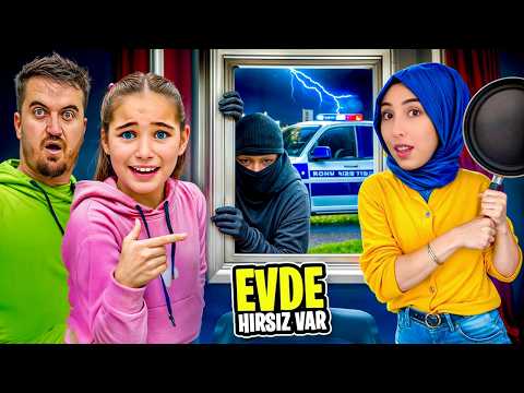 ELİF SİNEM EVİMİZE HIRSIZ GİRDİ 