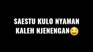 Status Whatsapp  Bahasa Jawa Buat Yang Lagi Jatuh Cinta