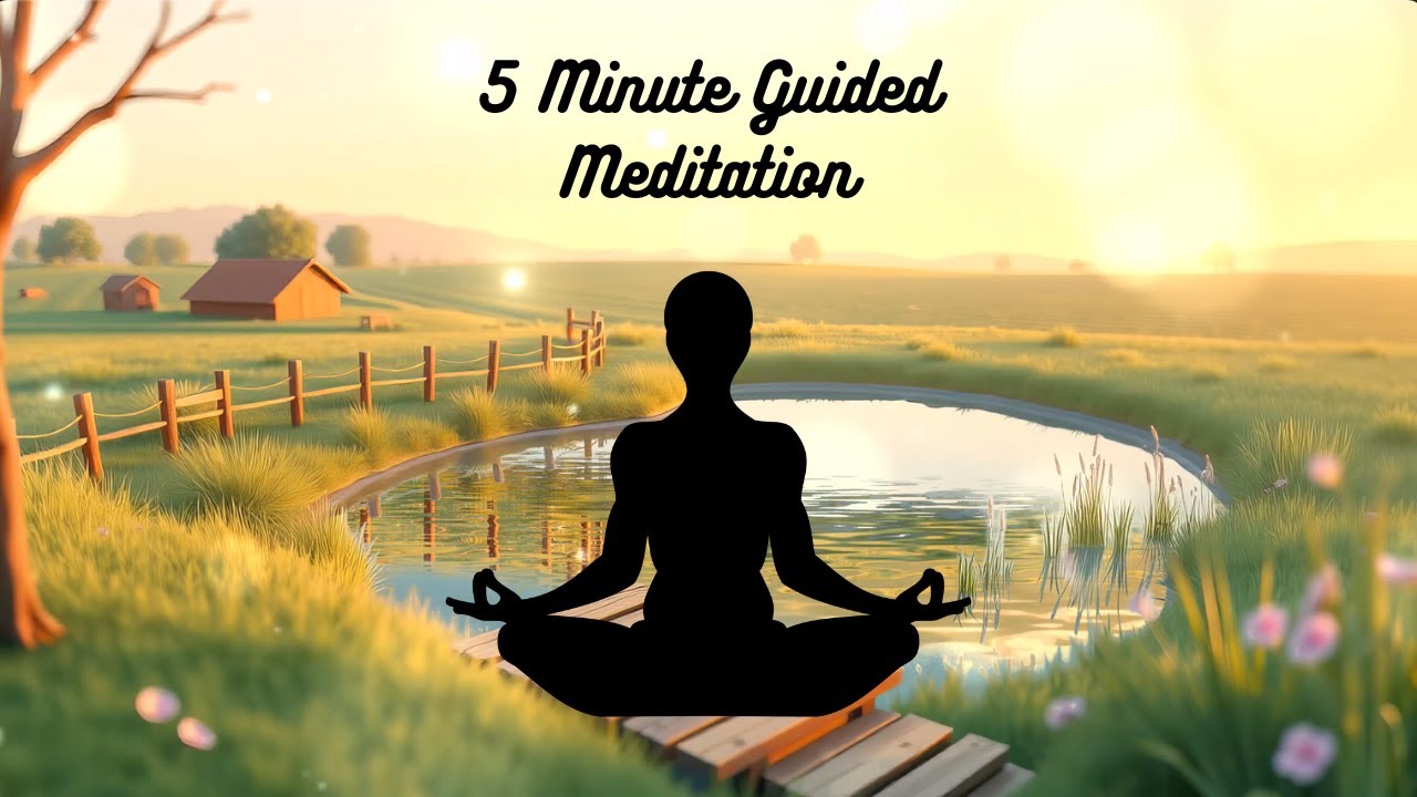 5 Minute Guided Meditation For Beginners - YouTube