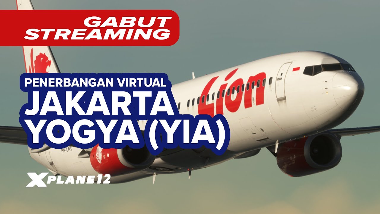 SAMBIL GABUT TERBANG KE JOGJA | #Pesawat #FlightSimulator #citilink
