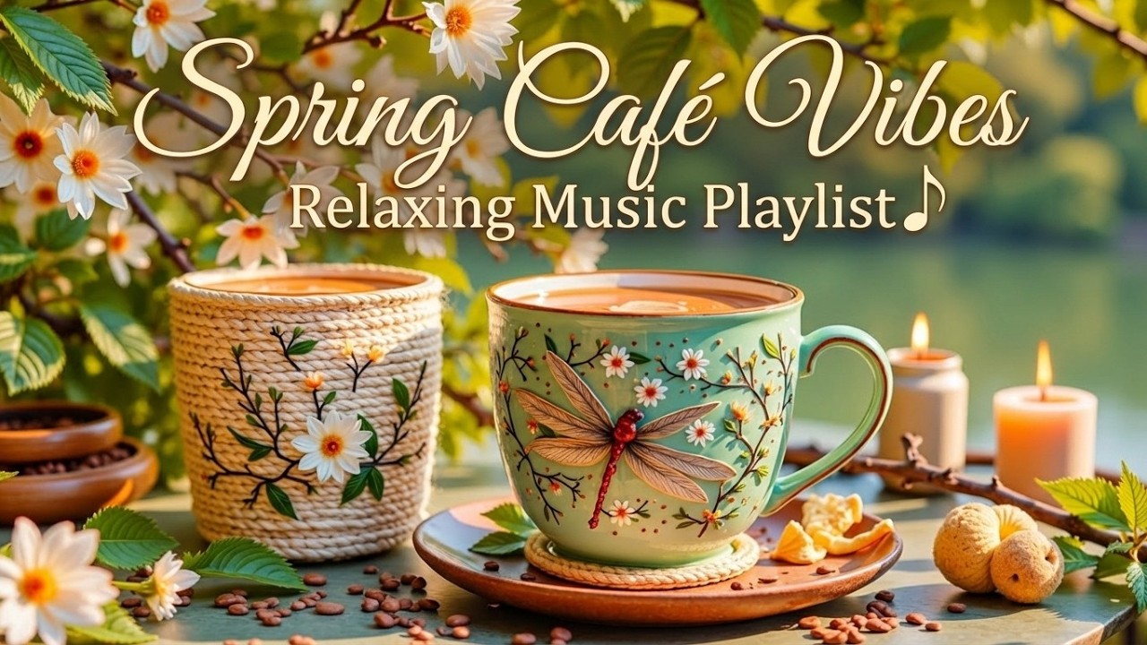 Утренний кофе-джаз ☕ Весенняя атмосфера ~ Сладкий босса-джаз для отдыха