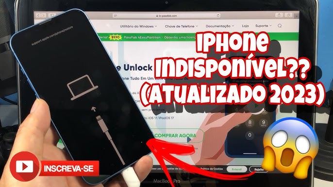 Se você vir uma mensagem indisponível para iPhone ou iPad ou a