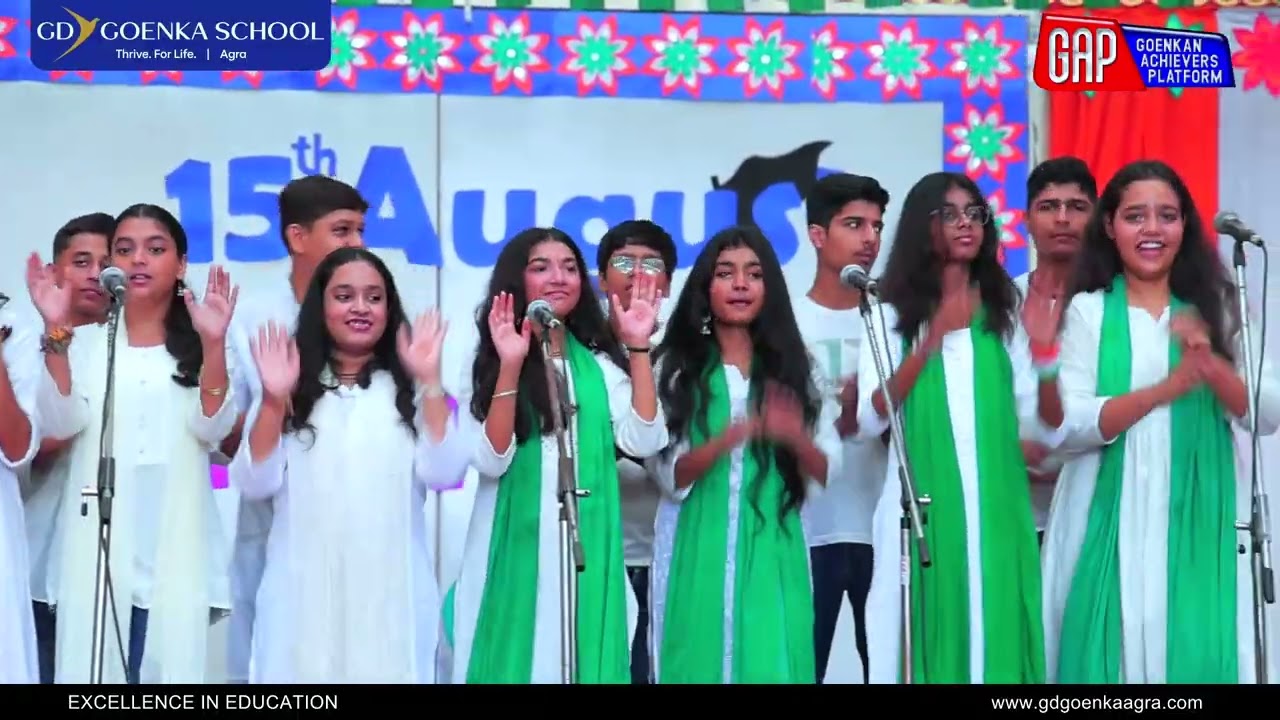 15 August Independence Day Celebration | GD Goenka, Agra #school #independenceday #gdgoenkaagra