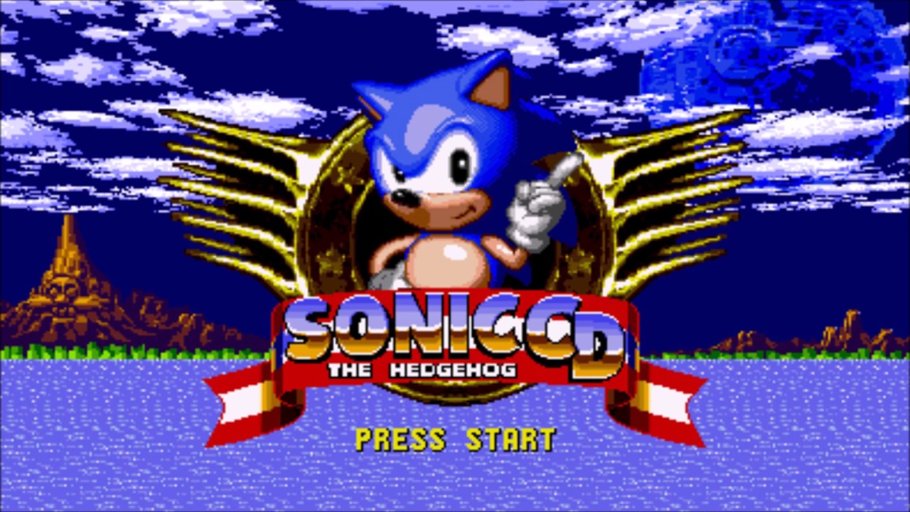 Sonic cd ost title screen music us youtube