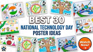 National Technology Day Drawings for Competition 🏆🏆//Award Winning 🏆 Drawings on Technology Day