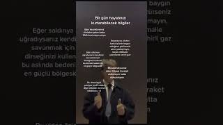 Bir Gün Hayatınızı Kurtarabilecek Bilgiler 