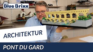 Pont du Gard - UNESCO-Welterbe aus Noppensteinen - ein Aquädukt mit 1449 Teilen