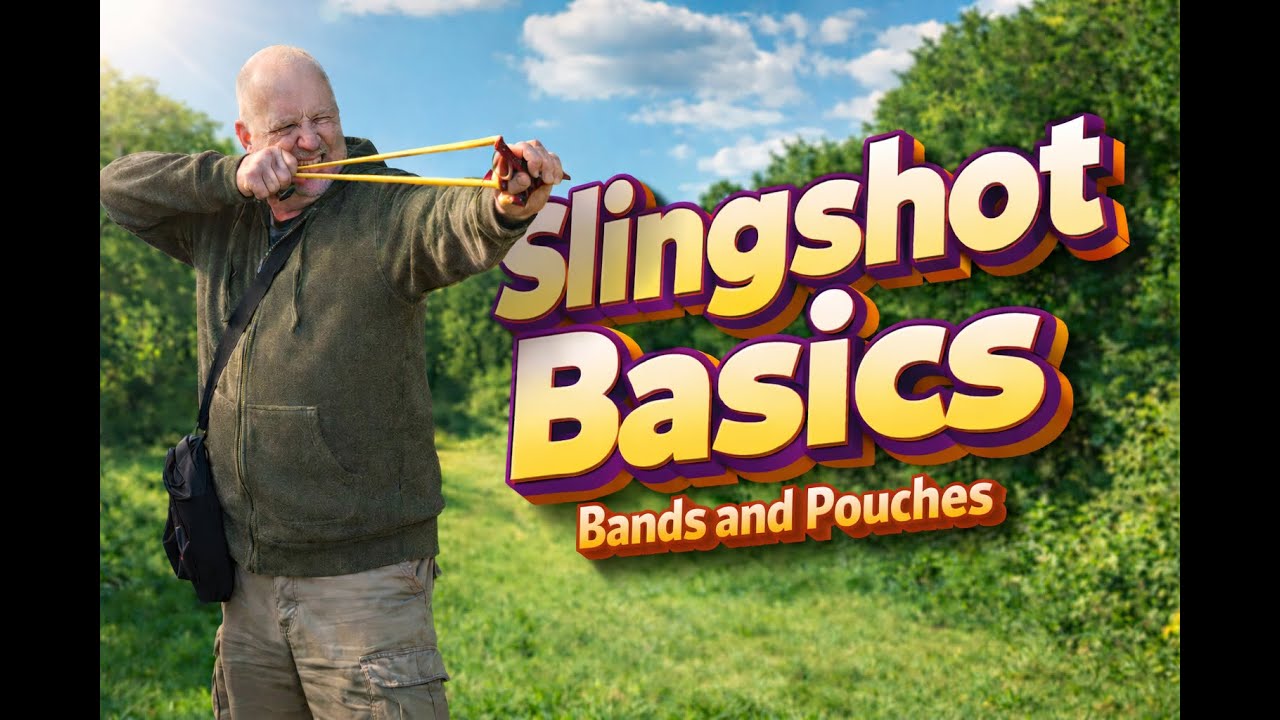 Slingshot Basics - Bands and Pouches